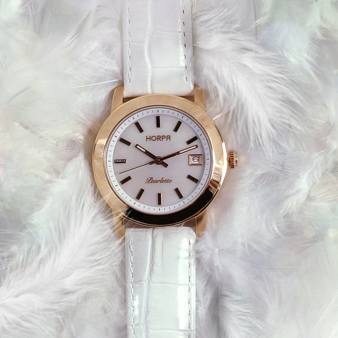 Horpa Angel - women's wristwatch with mop dial